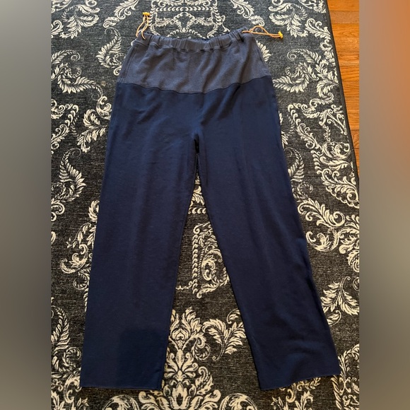 Free People Movement Surfside Straight Leg Jogger Pants Navy Blue Size XS NWOT - Picture 4 of 11